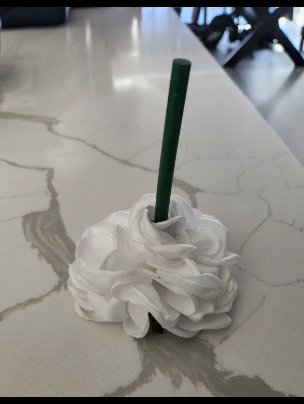 Whipped Cream Hair Clip
